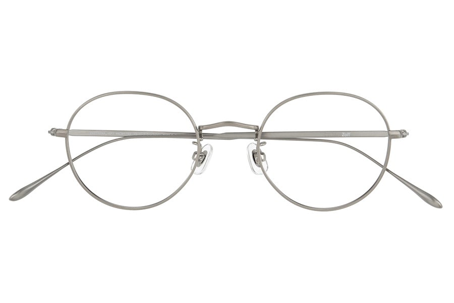 シルバー・ラウンドの日本製メガネ