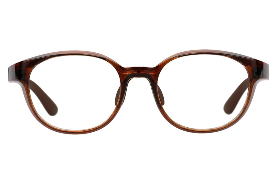 ブラウン(クリア) ウエリントンの花粉メガネ