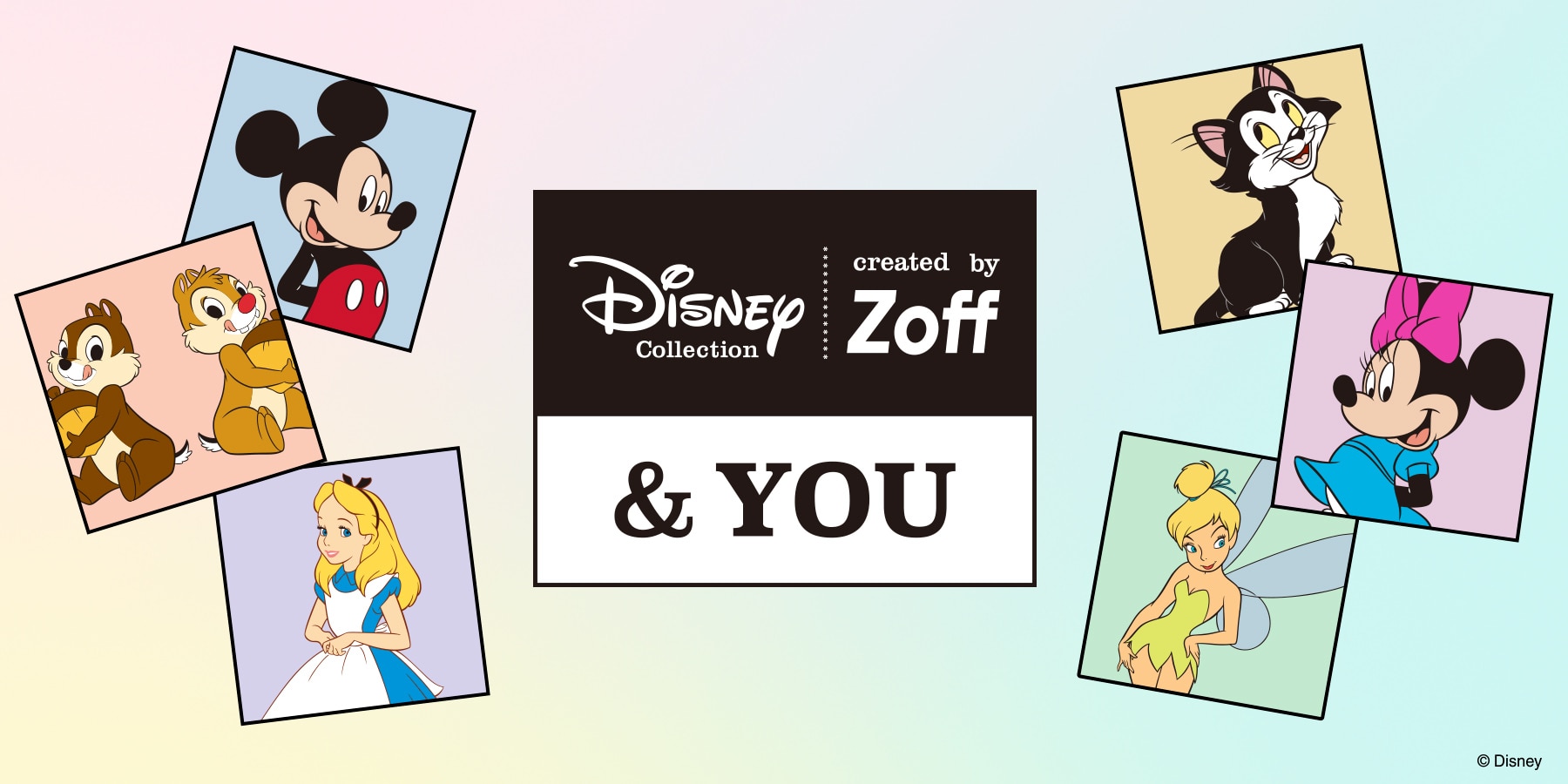 DISNEY Collection created by Zoff(ディズニー・コレクション