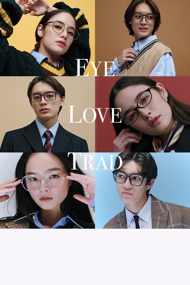 Zoff 2024 AW Collection “EYE LOVE TRAD”／クラシカルでトラッドなファッションのエッセンスとモダンを融合させたラインナップ。