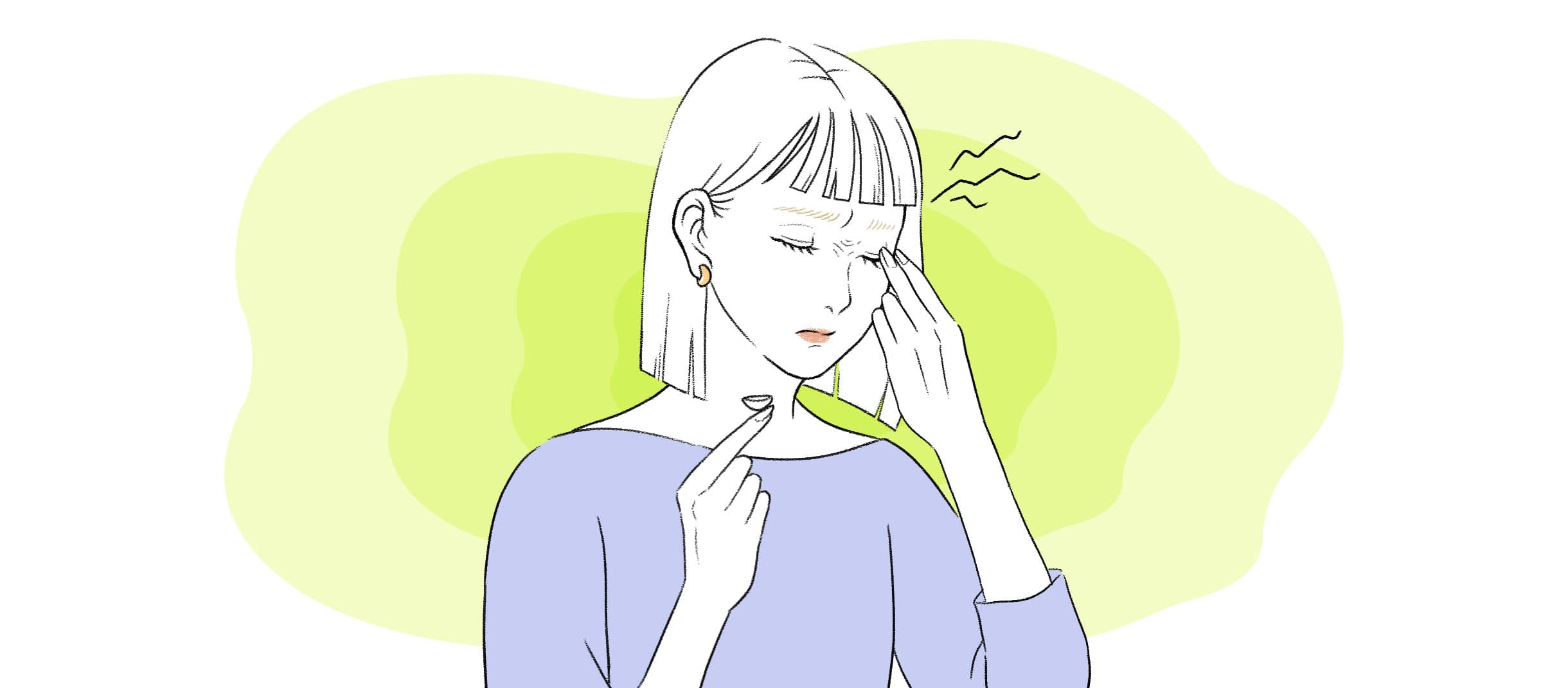 コンタクトレンズによる頭痛の原因・対処法!快適に過ごすためには?