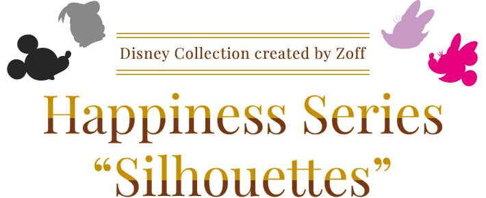 Disney Collection ディズニー コレクション Created By Zoff Happiness Series Silhouettes メガネのzoffオンラインストア
