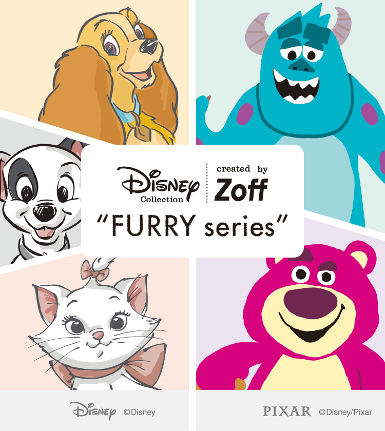 Disney Collection created by Zoff ”FURRY series”｜メガネのZoff