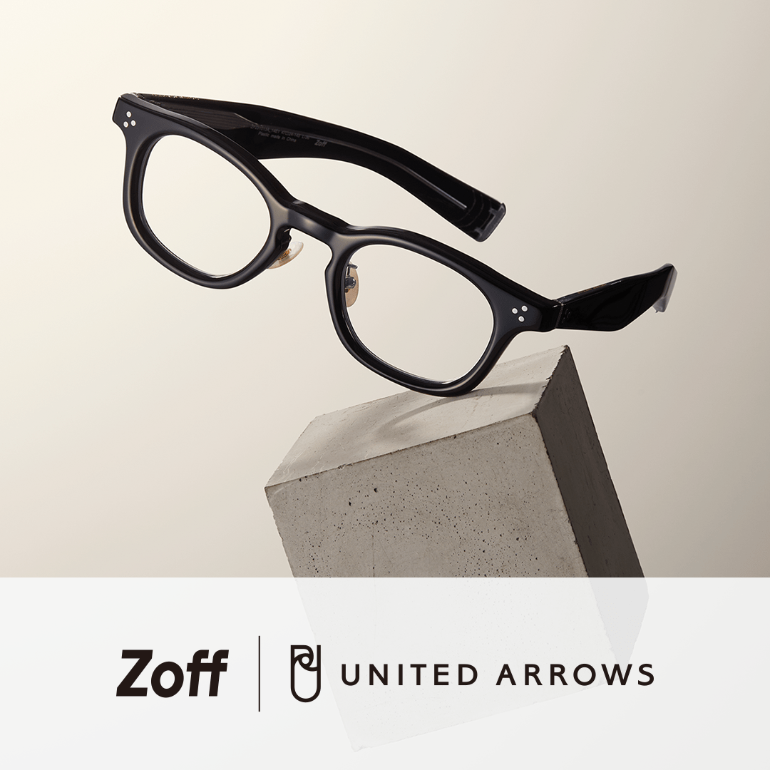 Zoff united arrows メガネ